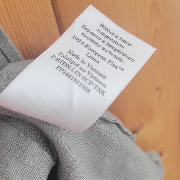 Everlane Linen Top Size 16 - Picture 4 of 12